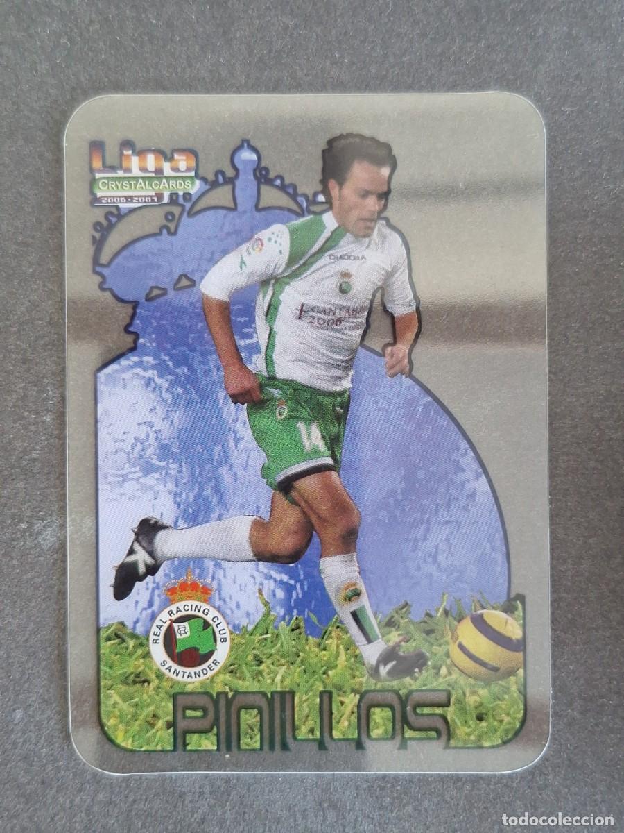 Cromos de Futebol: L1 PINILLOS RACING DE SANTANDER 295 MUNDICROMO CRYSTALCARDS LIGA 2006 2007 06 07