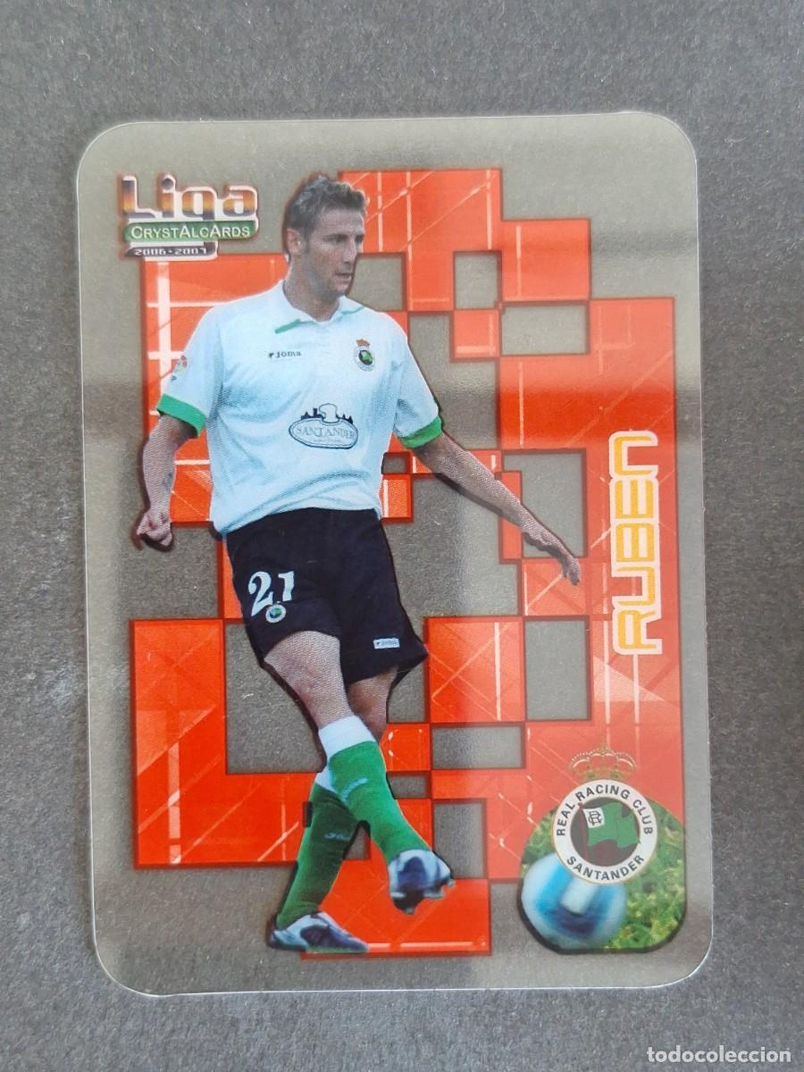 Cromos de Futebol: L1 RUBEN RACING DE SANTANDER 297 MUNDICROMO CRYSTALCARDS LIGA 2006 2007 06 07