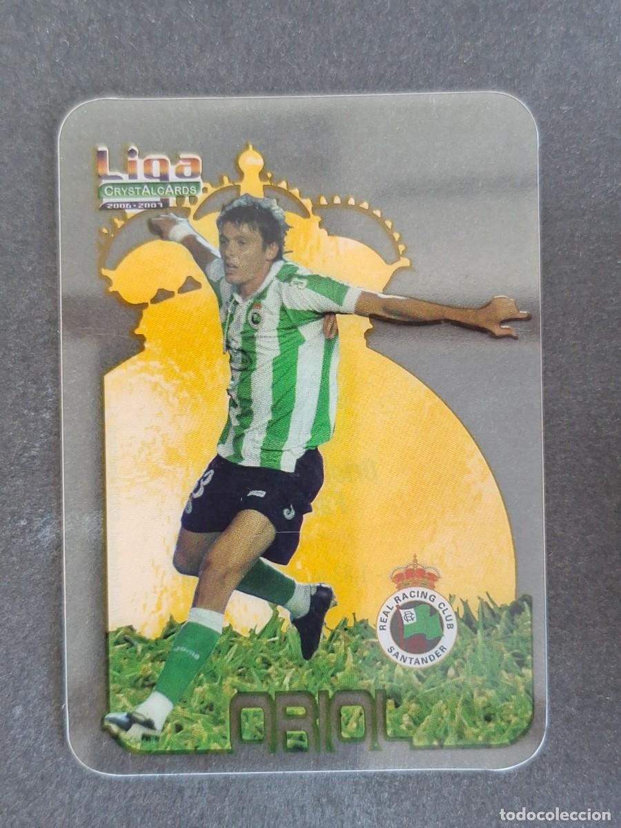 Cromos de f&uacute;tbol: L1 ORIOL RACING DE SANTANDER 298 MUNDICROMO CRYSTALCARDS LIGA 2006 2007 06 07