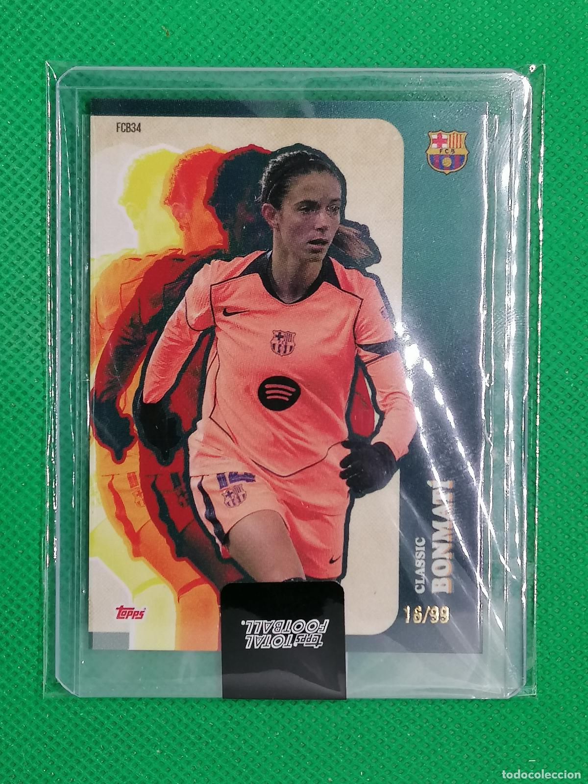 Cromos de f&uacute;tbol: AITANA BONMATI BARCELONA CLASSIC /99 ⚽ TOPPS TOTAL FOOTBALL TTF 25 26 2025 2026 ⚽