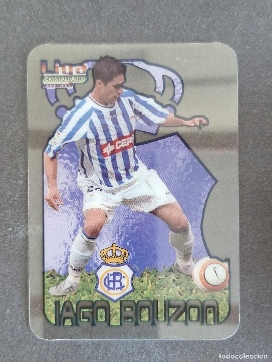Cromos de f&uacute;tbol: L1 IAGO BOUZON RECREATIVO DE HUELVA 312 MUNDICROMO CRYSTALCARDS LIGA 2006 2007 06 07