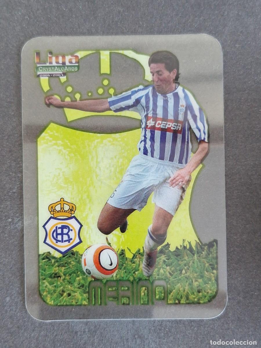 Cromos de f&uacute;tbol: L1 MERINO RECREATIVO DE HUELVA 313 MUNDICROMO CRYSTALCARDS LIGA 2006 2007 06 07