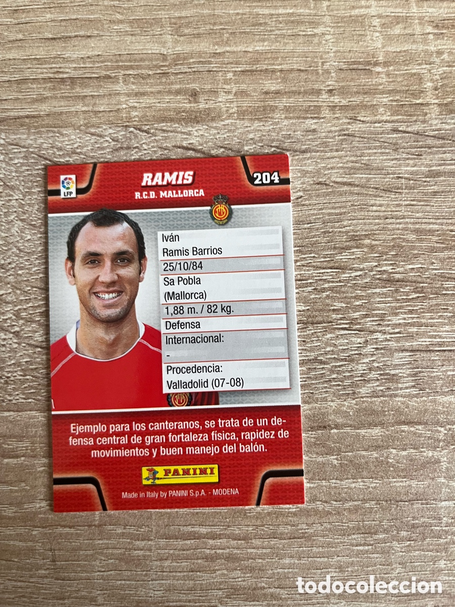 Cromos de f&uacute;tbol: 204 RAMIS MEGACRACKS MGK 2010 2011 10 11 MALLORCA