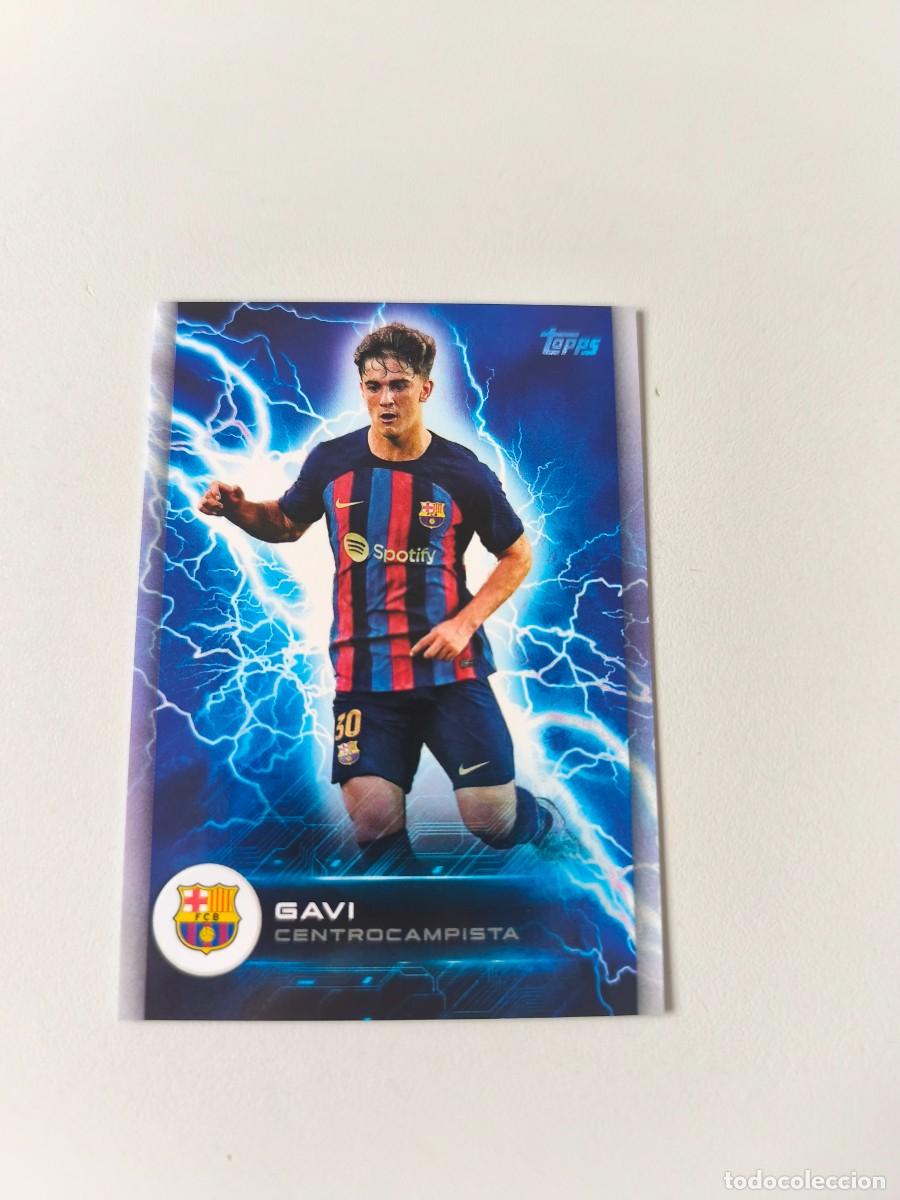 Cromos de f&uacute;tbol: TOPPS FAN SET BARCELONA 22 23 GAVI BAS-3 CJA1