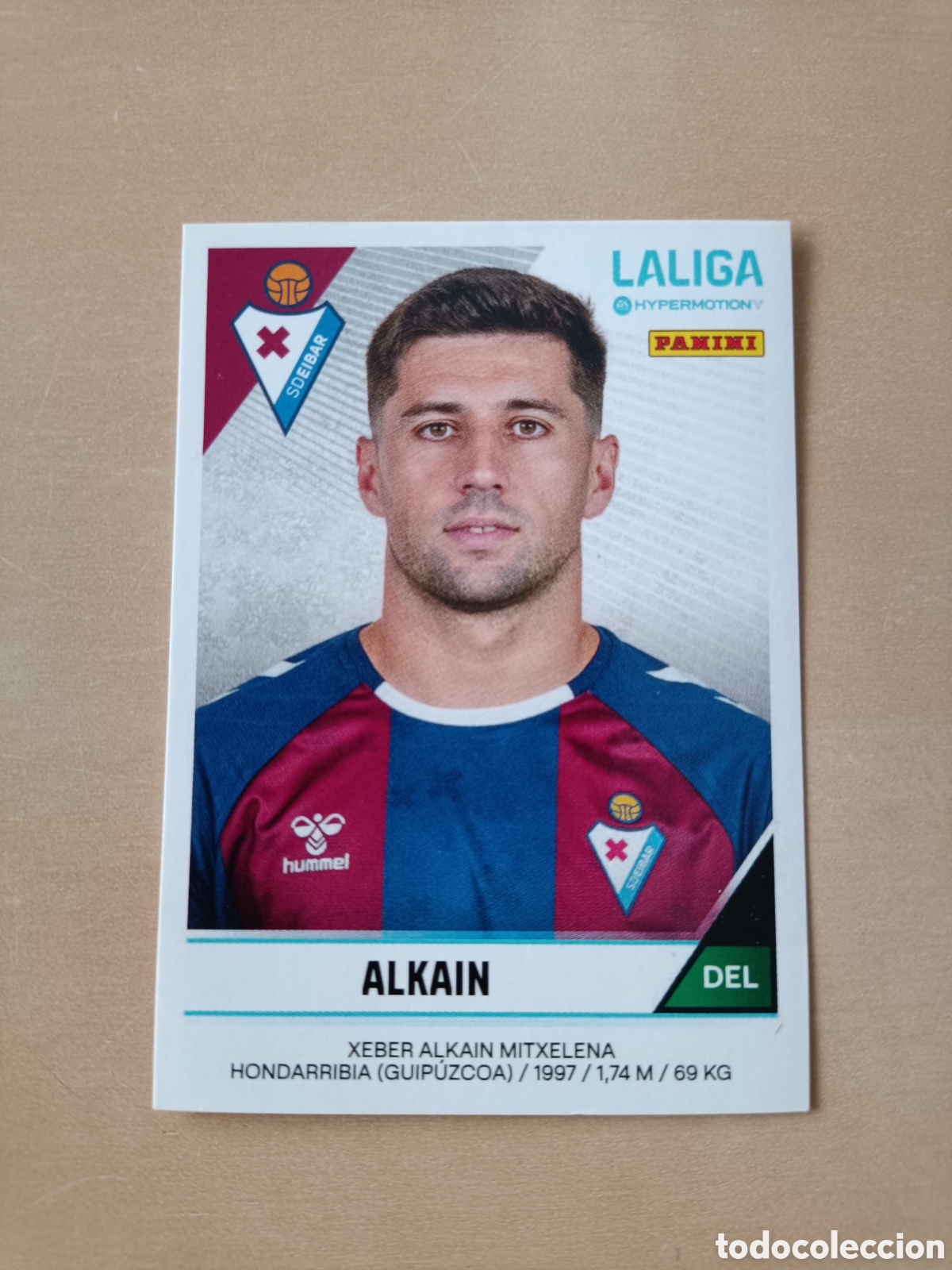 Cromos de f&uacute;tbol: CROMO ALKAIN EIBAR LIGA HYPERMOTION 2024 2025 24 25 170
