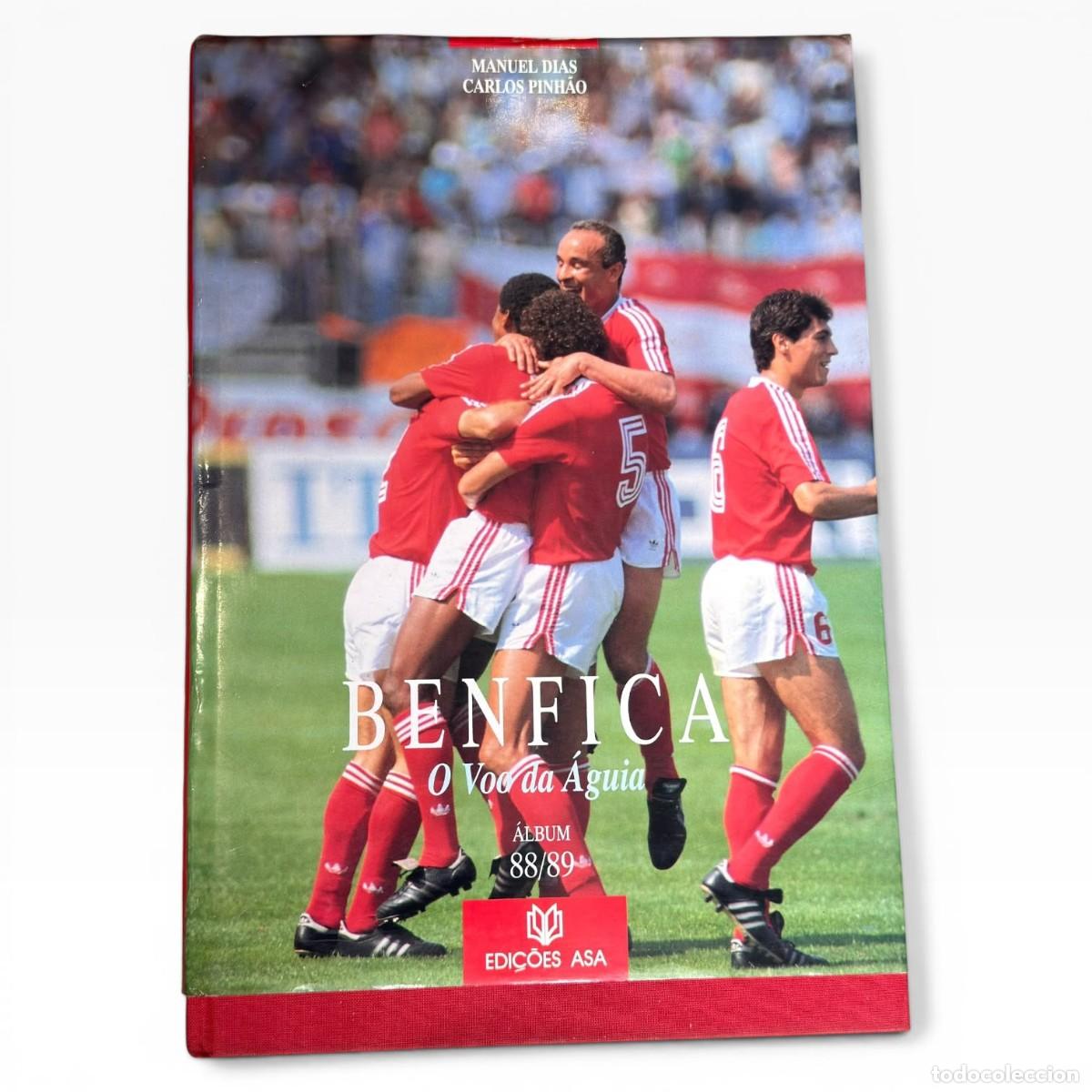 Cromos de f&uacute;tbol: Benfica &ndash; O Voo da &Aacute;guia | &Aacute;lbum 88/89 | Manuel Dias e Carlos Pinh&atilde;o | Edi&ccedil;&otilde;es ASA