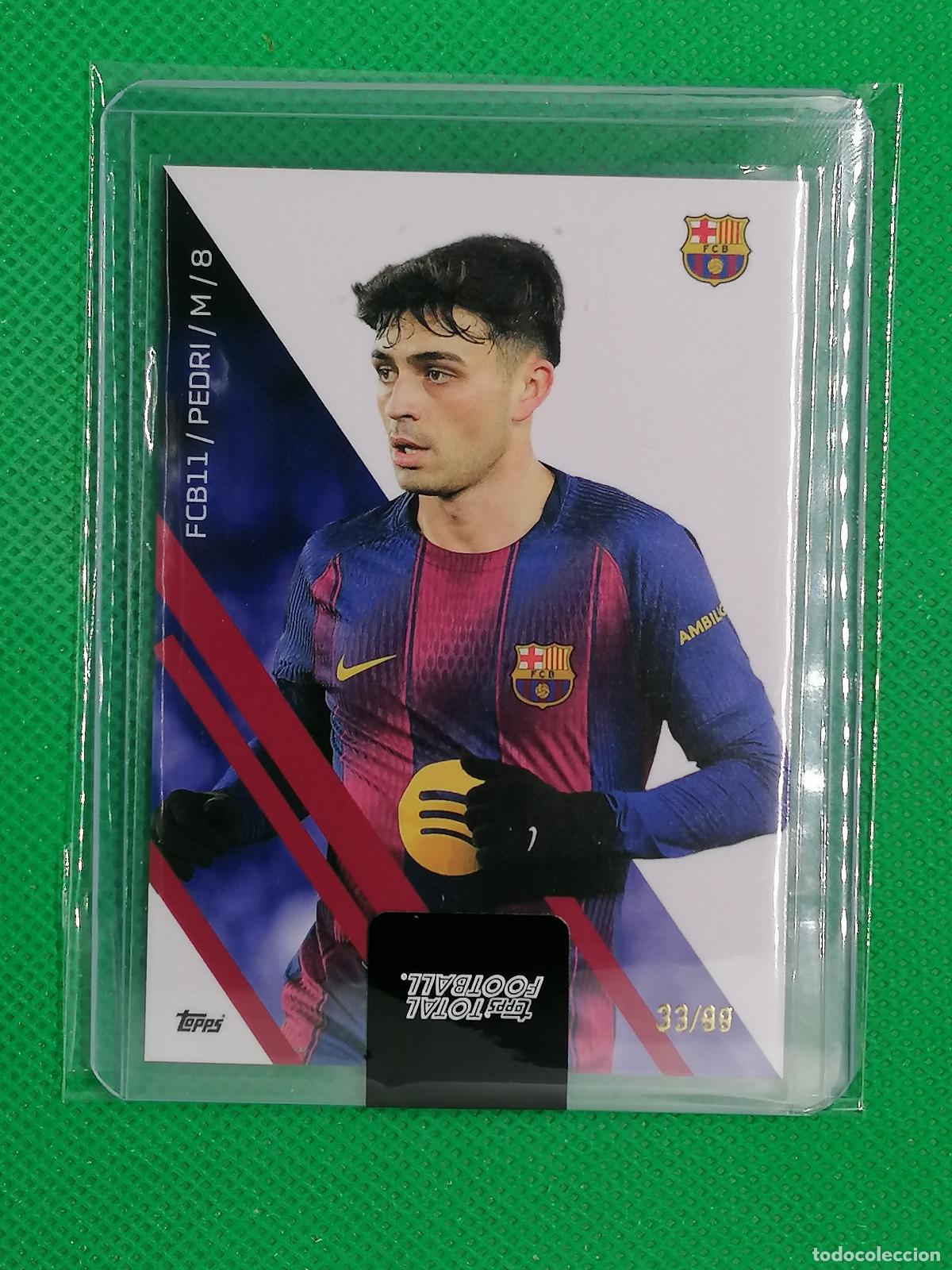 Cromos de f&uacute;tbol: PEDRI BARCELONA CARD /99 ⚽ TTF TOPPS TOTAL FOOTBALL 25 26 2025 2026 ⚽