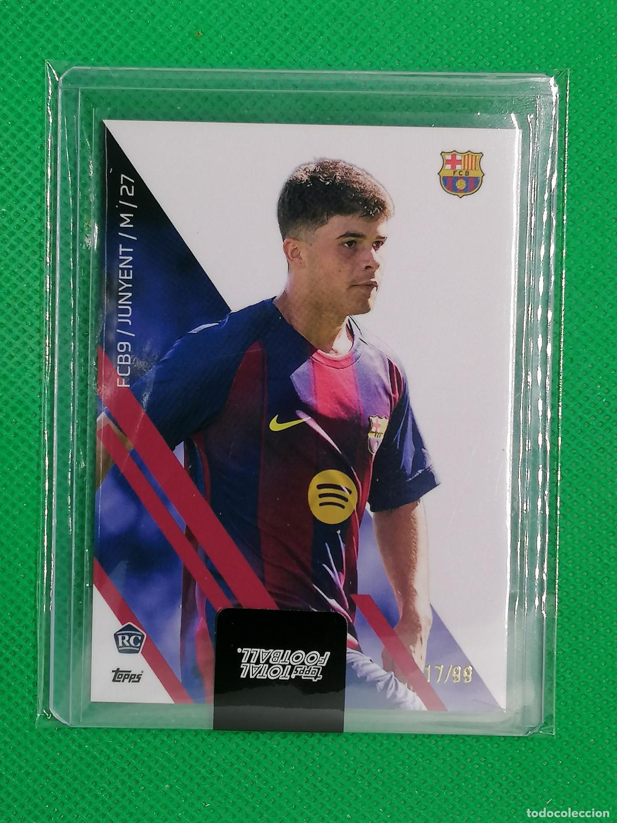 Cromos de f&uacute;tbol: QUIM JUNYENT ROOKIE CARD /99 ⚽ TTF TOPPS TOTAL FOOTBALL 25 26 2025 2026 ⚽