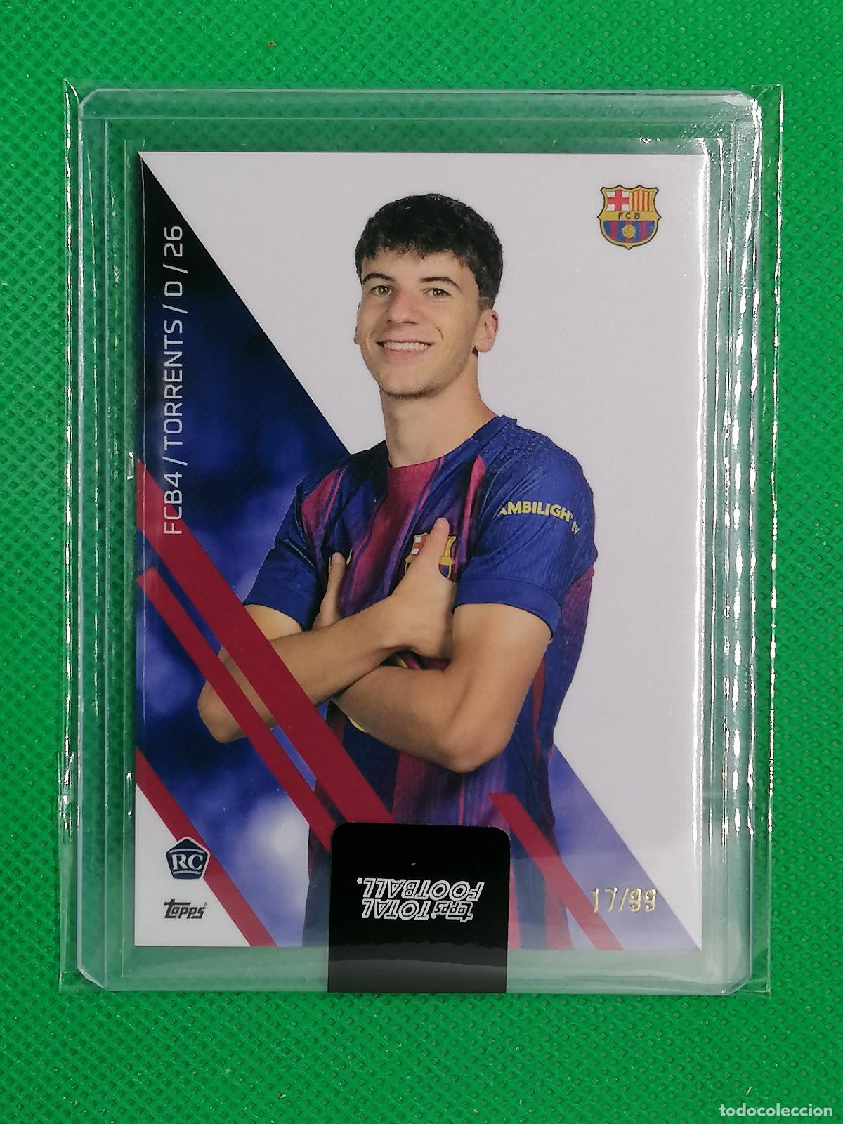 Cromos de f&uacute;tbol: JOFRE TORRENTS ROOKIE CARD /99 ⚽ TTF TOPPS TOTAL FOOTBALL 25 26 2025 2026 ⚽