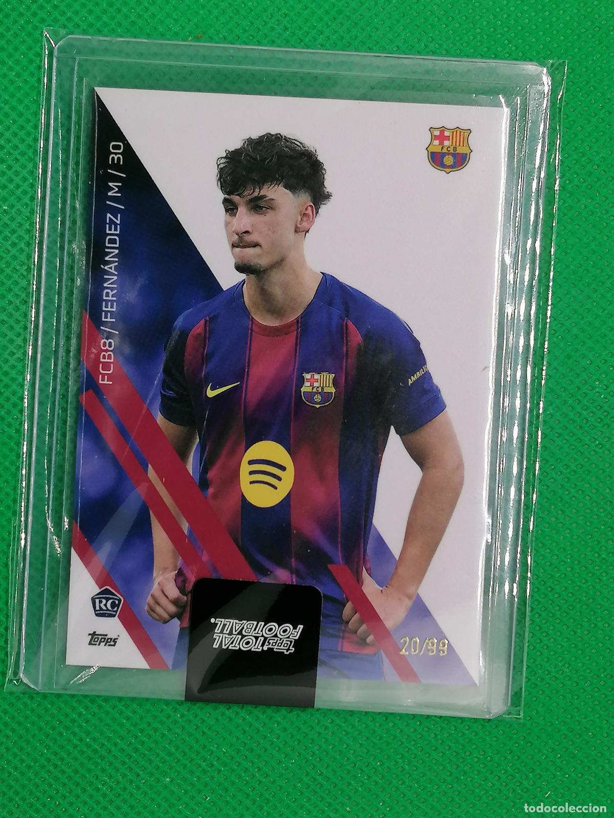 Cromos de f&uacute;tbol: GUILLE FERNANDEZ ROOKIE CARD /99 ⚽ TTF TOPPS TOTAL FOOTBALL 25 26 2025 2026 ⚽