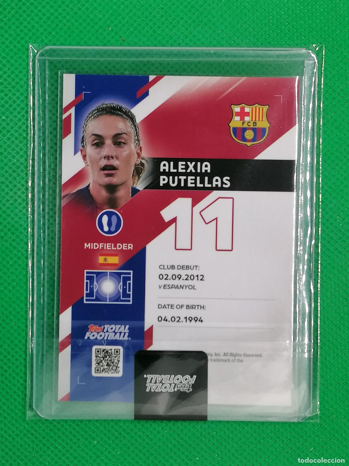 Cromos de f&uacute;tbol: ALEXIA PUTELLAS CARD /99 ⚽ TTF TOPPS TOTAL FOOTBALL 25 26 2025 2026 ⚽
