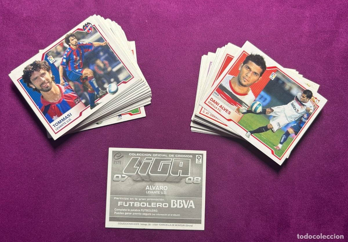 Figurine di Calcio: Lote de 100 cromos de Ediciones Este - Liga Este 2007/2008
