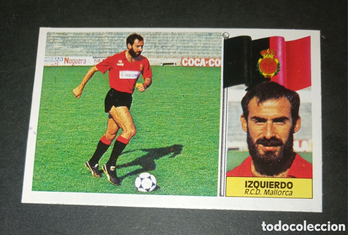 Cromos de f&uacute;tbol: Cromo Izquierdo (RCD Mallorca) - Ediciones Este - Liga 1986/1987 (86/87) - Sin Pegar / Nunca Pegado