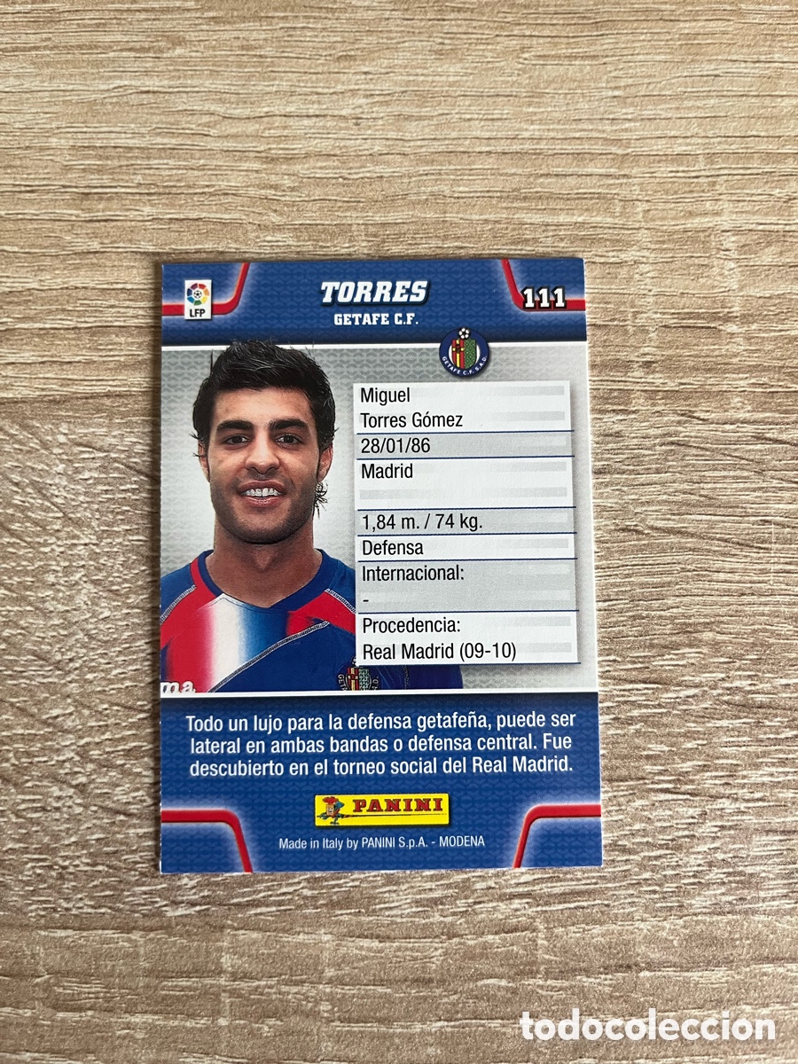Cromos de f&uacute;tbol: 111 TORRES MEGACRACKS MGK 2010 2011 10 11 GETAFE