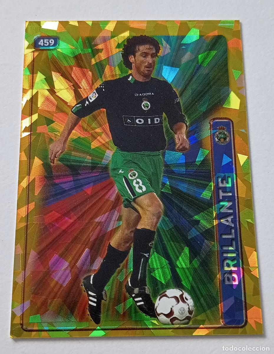 Cromos de f&uacute;tbol: CROMO FUTBOL RACING DE SANTANDER MUNDI CROMO 2004-2005: MOR&Aacute;N BRILLANTE