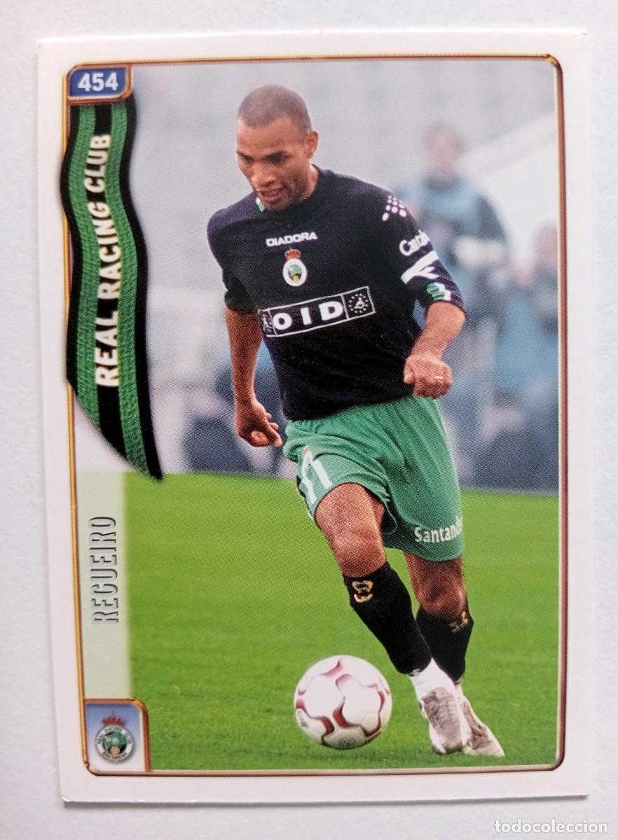 Cromos de f&uacute;tbol: CROMO FUTBOL RACING DE SANTANDER MUNDI CROMO 2004-2005: REGUEIRO