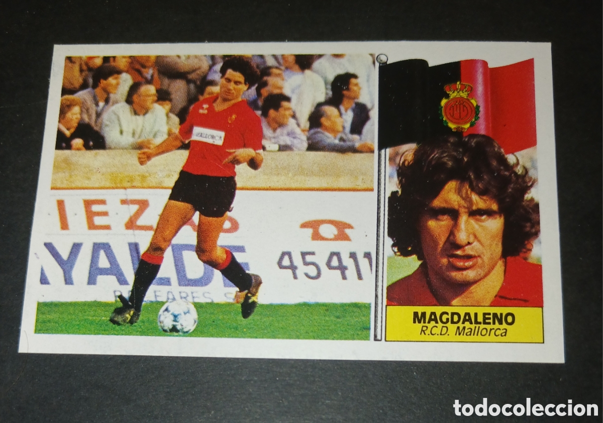 Cromos de f&uacute;tbol: Cromo Magdaleno (RCD Mallorca) - Ediciones Este - Liga 1986/1987 (86/87) - Sin Pegar / Nunca Pegado