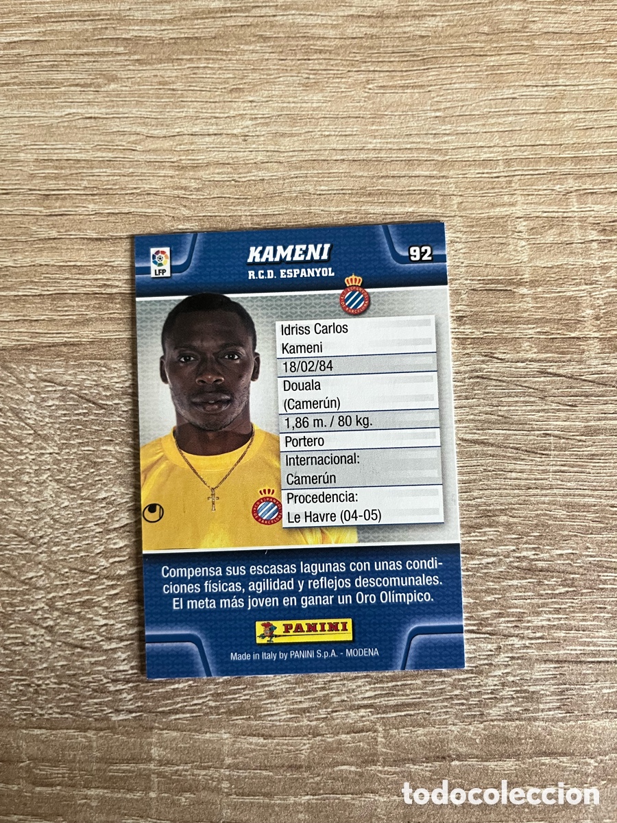 Cromos de f&uacute;tbol: 92 KAMENI MEGACRACKS MGK 2010 2011 10 11 ESPA&Ntilde;OL ESPANYOL