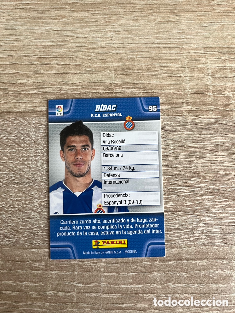Cromos de f&uacute;tbol: 95 D&Iacute;DAC MEGACRACKS MGK 2010 2011 10 11 ESPA&Ntilde;OL ESPANYOL