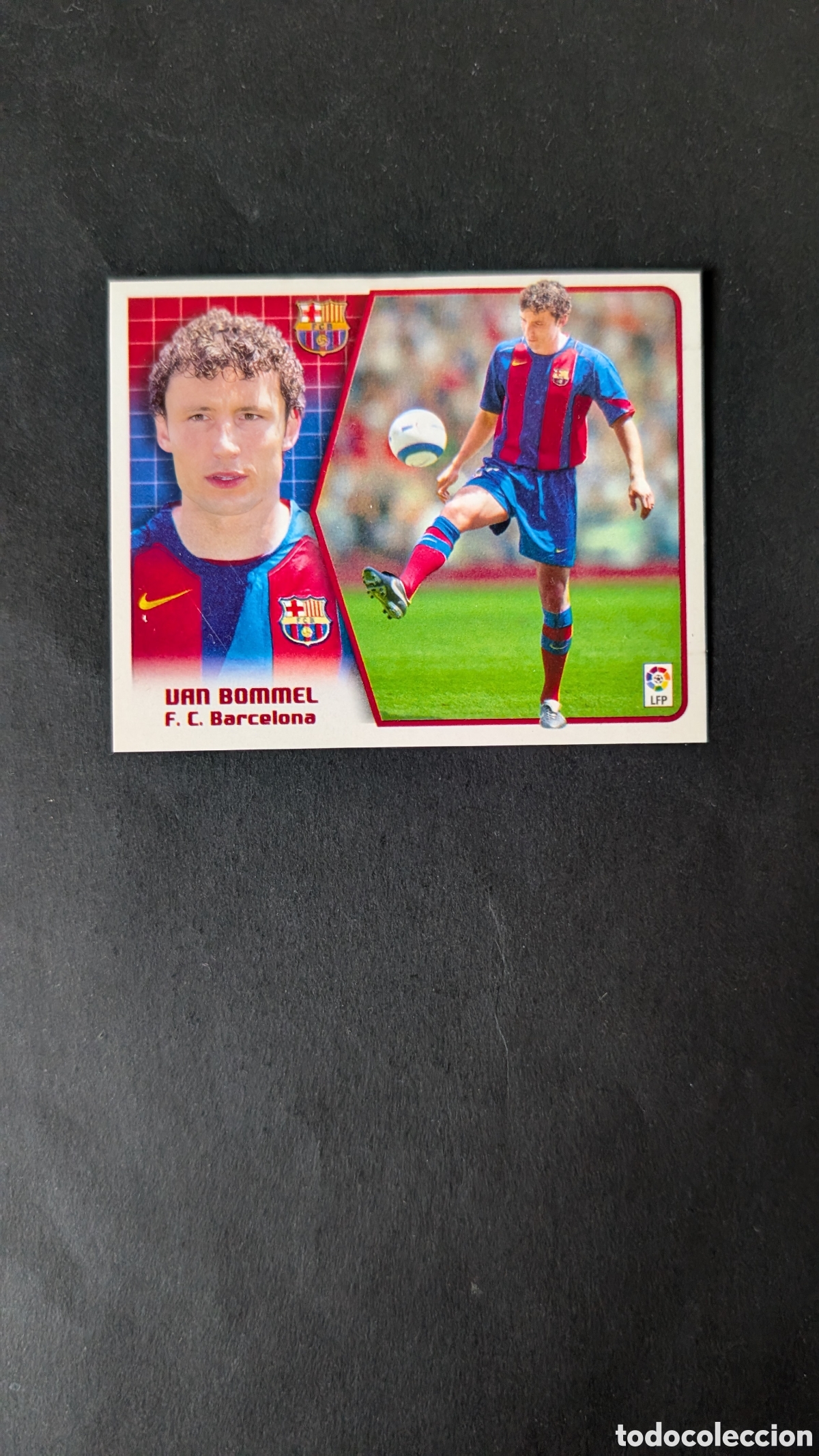 Cromos de f&uacute;tbol: VAN BOMMEL BARCELONA FICHAJE 1 LIGA ESTE 2005/06 05 06 NUNCA PEGADO SIN PEGAR
