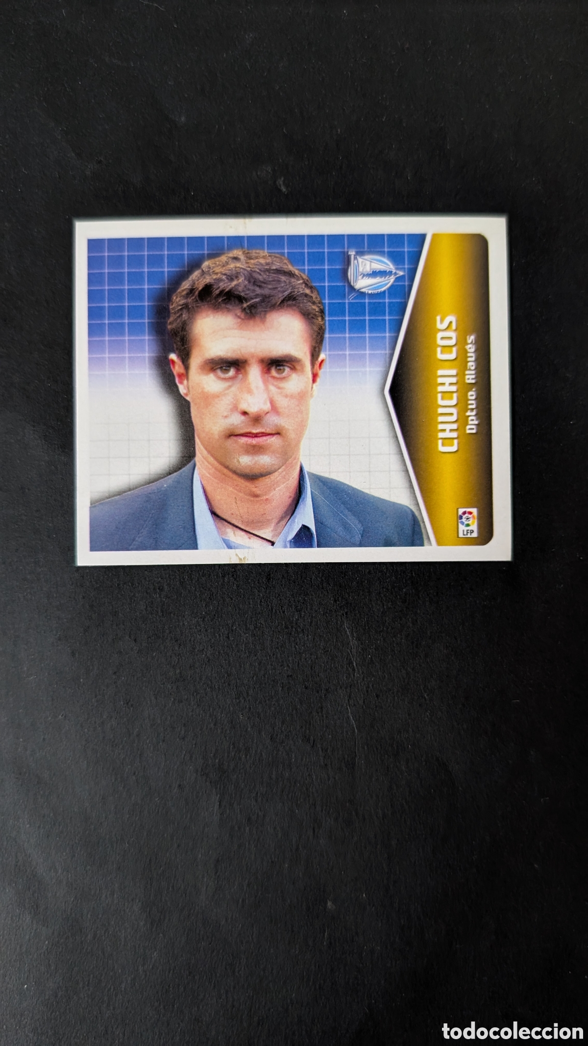 Cartes &agrave; collectionner de Football: CHUCHI COS ALAVES ENTRENADOR COLOCA LIGA ESTE 2005/06 05 06 NUNCA PEGADO SIN PEGAR