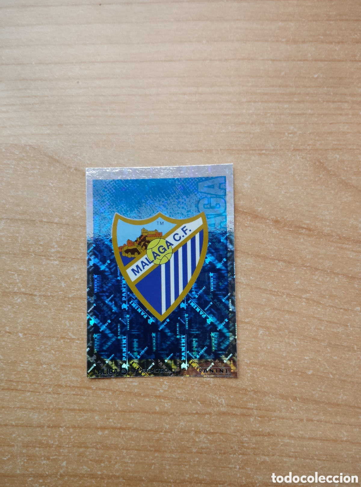 Football Stickers: 287 ESCUDO MALAGA LIGA HYPERMOTION 2025 2026