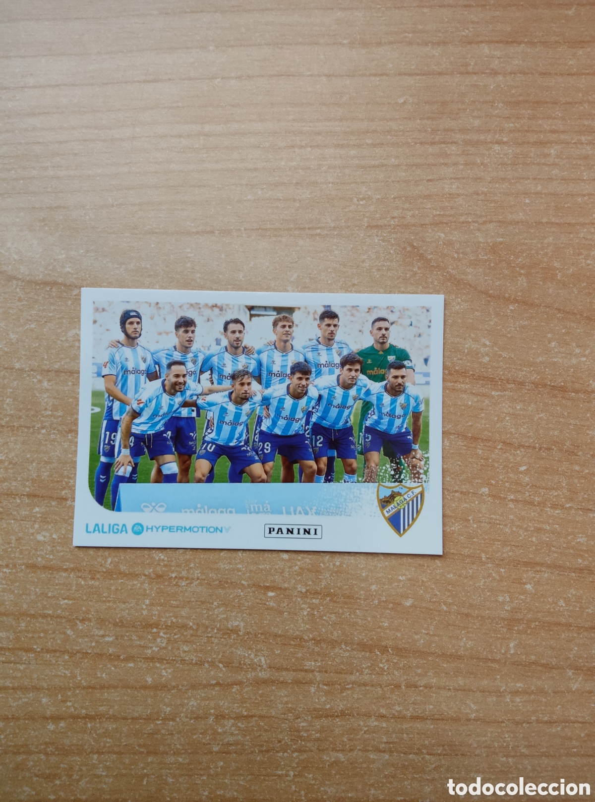 Cromos de f&uacute;tbol: 288 PLANTILLA MALAGA LIGA HYPERMOTION 2025 2026