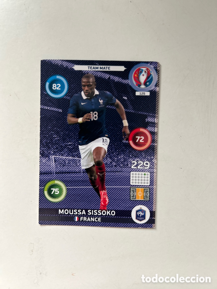 Cromos de f&uacute;tbol: Mojada Sissoko EURO2016 (125)