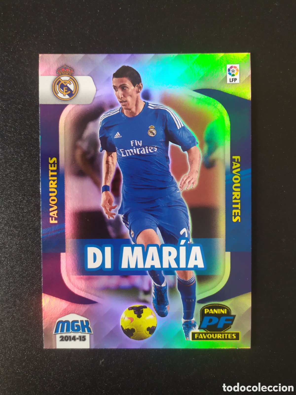 Cromos de f&uacute;tbol: Megacracks 2014 2015 14 15 panini Di Maria favourites n&deg; 387 Real Madrid