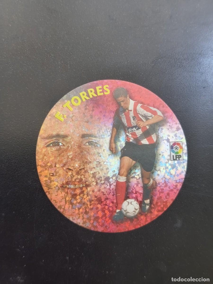 Cromos de f&uacute;tbol: EDICIONES ESE 02 03 2002 2003 CRACKS DE LA LIGA NUTELLA 3 FERNANDO TORRES ATLETICO MADRID SIN PEGAR