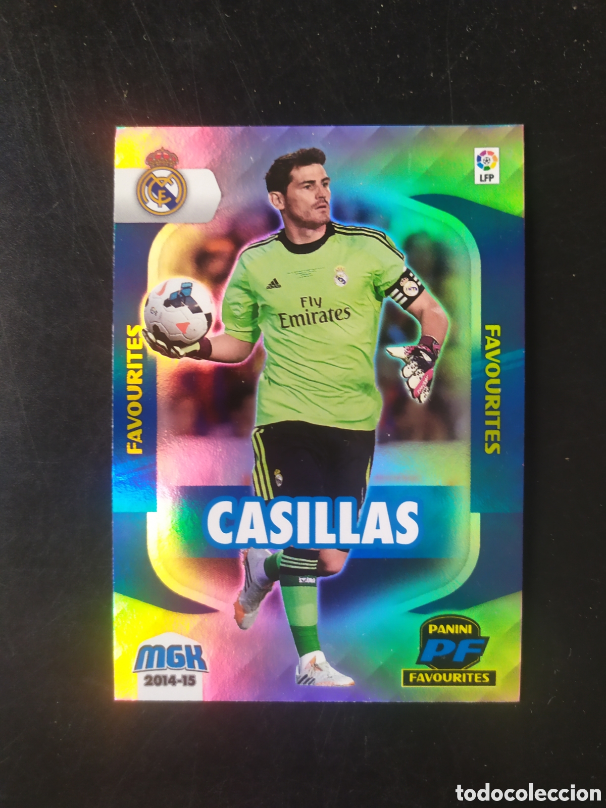 Cromos de f&uacute;tbol: Megacracks 2014 2015 14 15 panini Casillas favourites n&deg; 384 Real Madrid