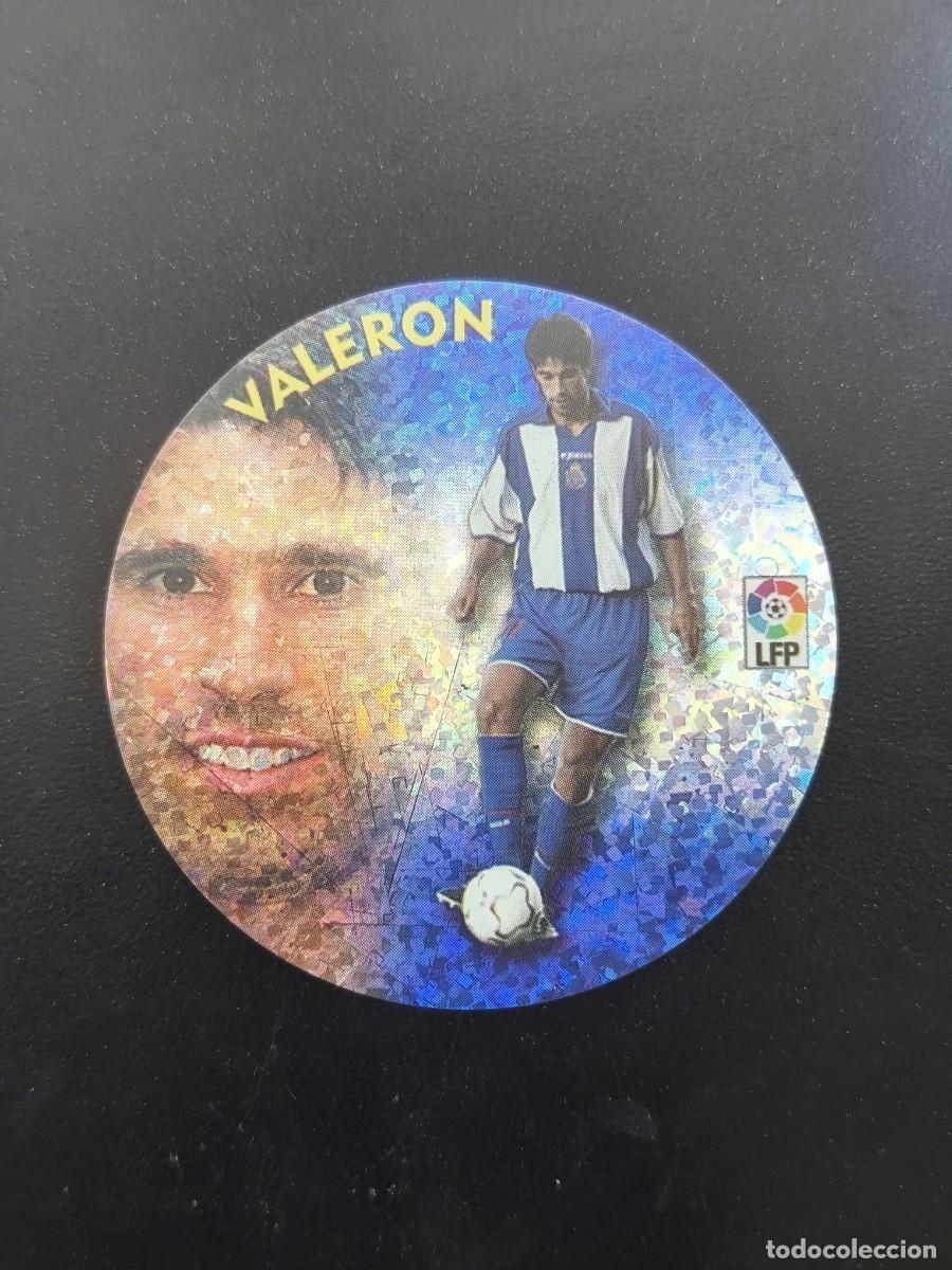 Cromos de f&uacute;tbol: EDICIONES ESE 02 03 2002 2003 CRACKS DE LA LIGA NUTELLA 7 VALERON DEPORTIVO SIN PEGAR