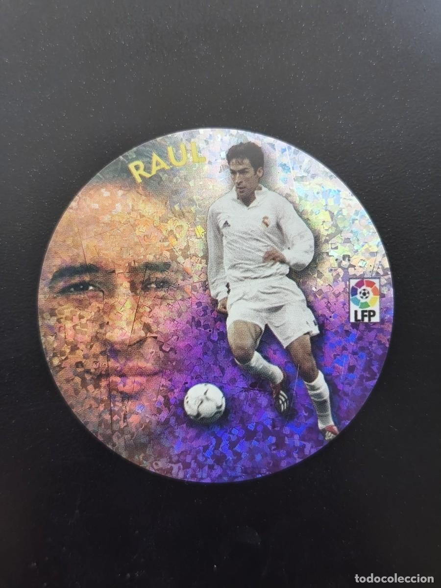 Cromos de f&uacute;tbol: EDICIONES ESE 02 03 2002 2003 CRACKS DE LA LIGA NUTELLA 9 RAUL REAL MADRID SIN PEGAR