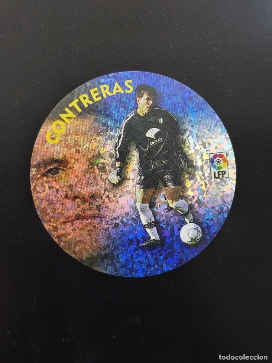 Cromos de f&uacute;tbol: EDICIONES ESE 02 03 2002 2003 CRACKS DE LA LIGA NUTELLA 10 CONTRERAS MALAGA SIN PEGAR