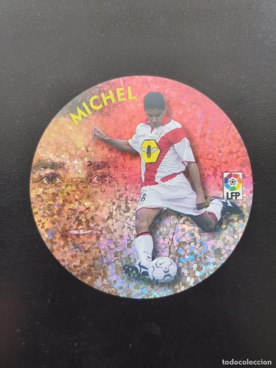 Cromos de f&uacute;tbol: EDICIONES ESE 02 03 2002 2003 CRACKS DE LA LIGA NUTELLA 14 MICHEL RAYO VALLECANO SIN PEGAR