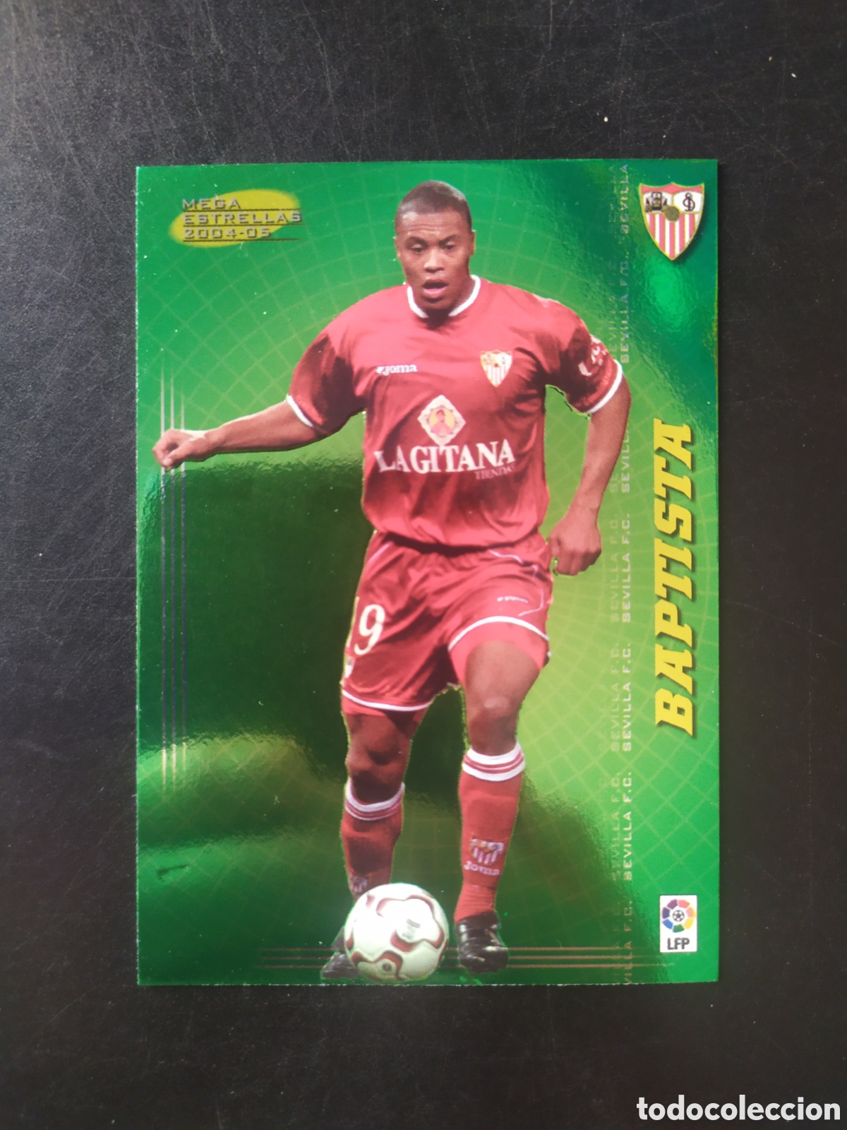 Cromos de f&uacute;tbol: Megacracks 2004 2005 04 05 panini Baptista estrellas n&ordm; 375 Sevilla