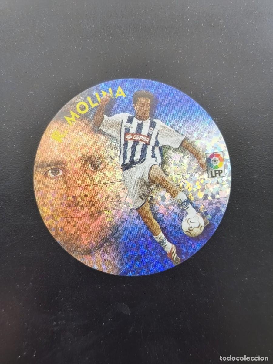 Cromos de f&uacute;tbol: EDICIONES ESE 02 03 2002 2003 CRACKS DE LA LIGA NUTELLA 15 RAUL MOLINA RECREATIVO HUELVA SIN PEGAR