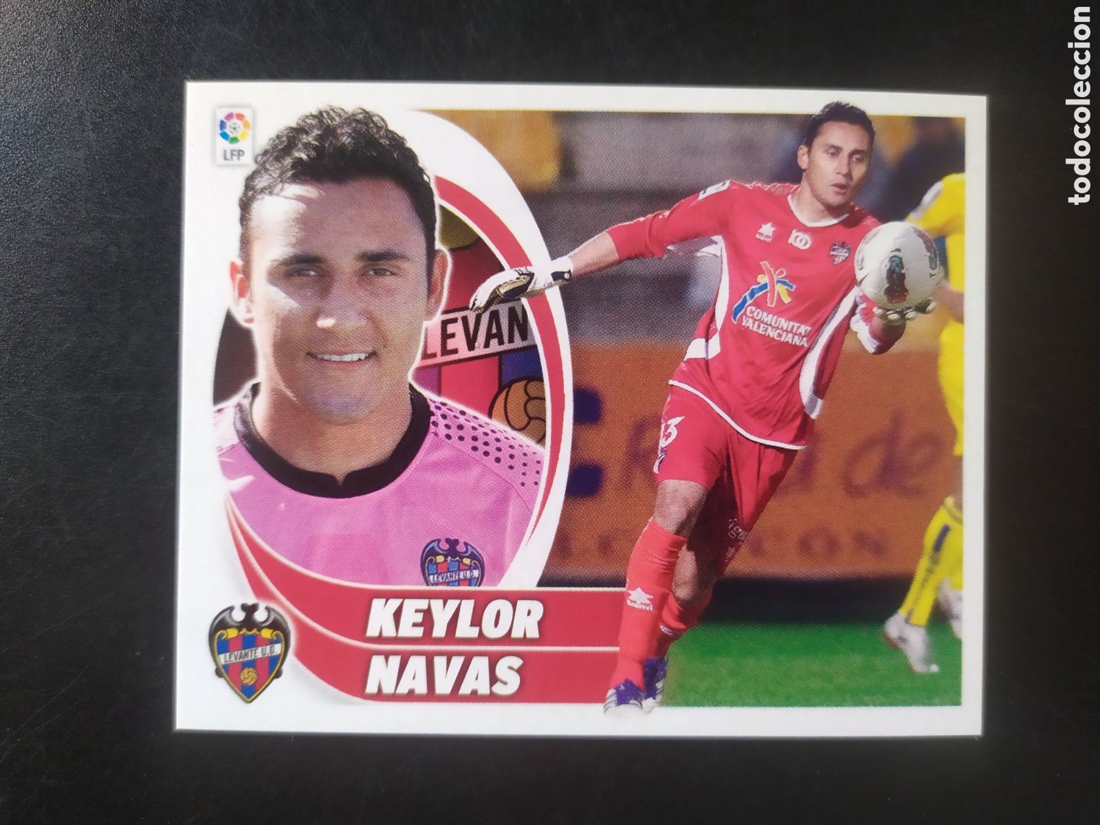 Cromos de f&uacute;tbol: Liga este 2012 2013 12 13 panini Keylor Navas n&deg; 2 Levante