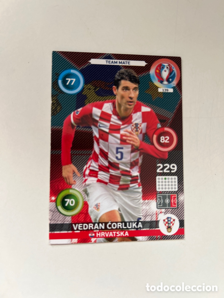 Cromos de f&uacute;tbol: Vendr&aacute;n Corluka EURO2016 (139)
