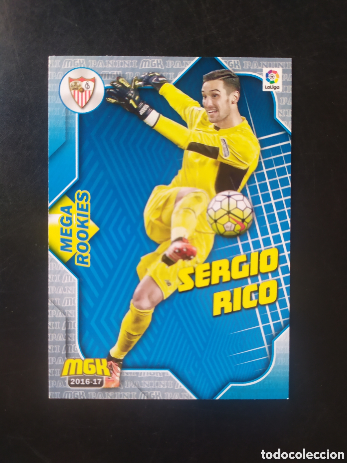Cromos de f&uacute;tbol: Megacracks 2016 2017 16 17 panini Sergio Rico rookies n&deg; 459 Sevilla