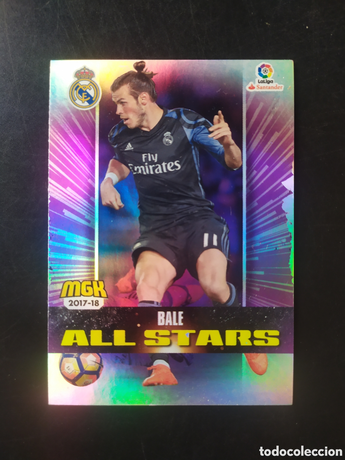 Cromos de f&uacute;tbol: Megacracks 2017 2018 17 18 panini Bale all stars n&deg; 403 Real Madrid