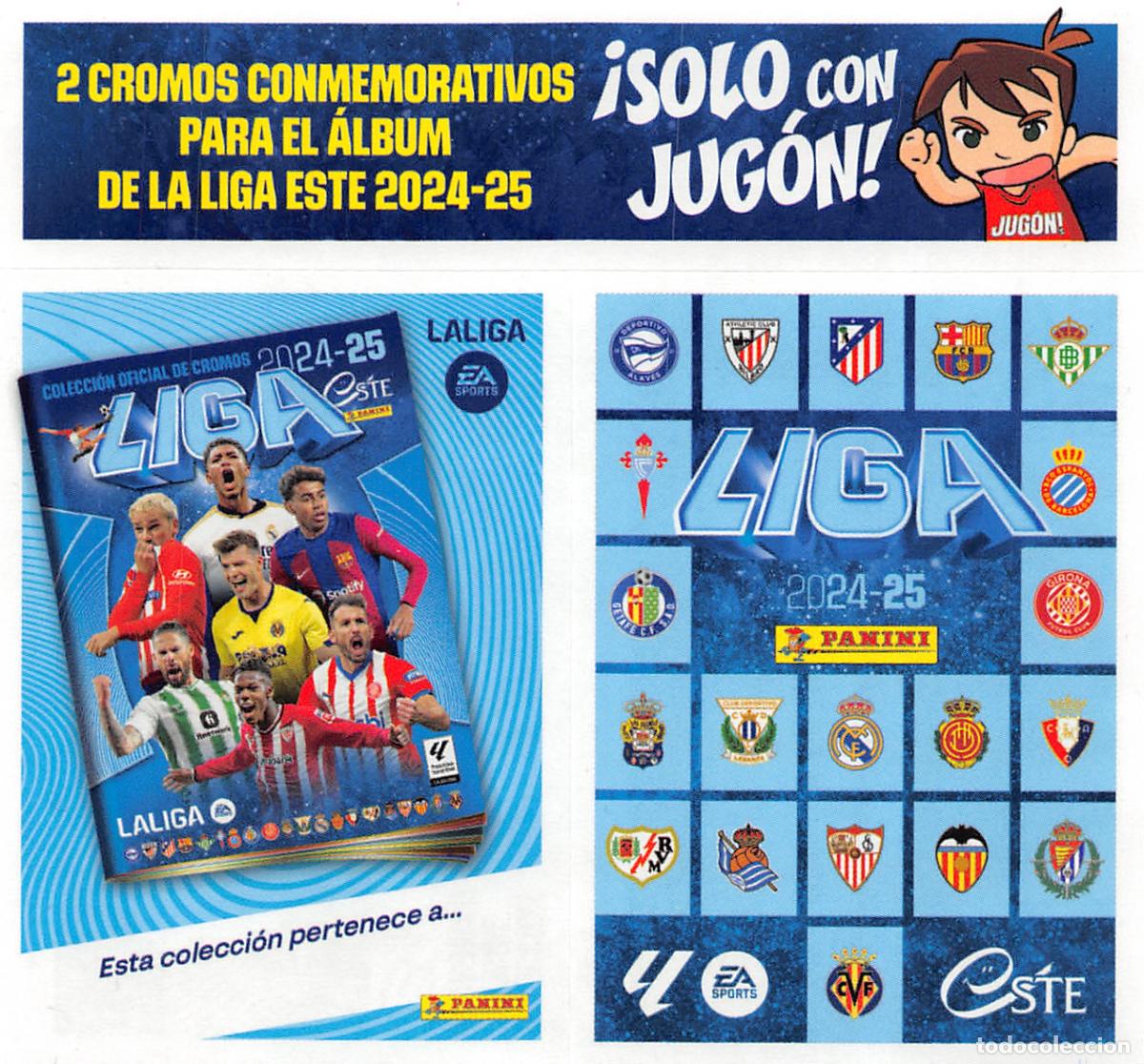 Fu&szlig;ball-Sticker: PANINI EDICIONES ESTE 24/25 2024/2025 - CROMOS CONMEMORATIVOS JUGON