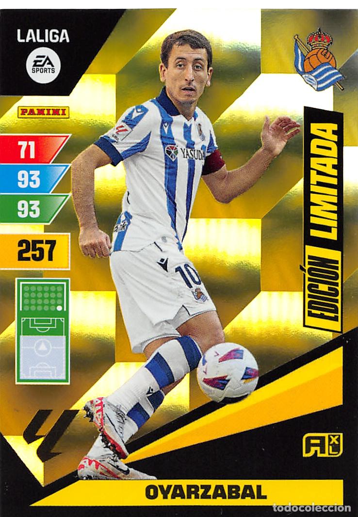 Fu&szlig;ball-Sticker: PANINI ADRENALYN 23/24 2023/2024 - OYARZABAL (REAL SOCIEDAD) EDICION LIMITADA