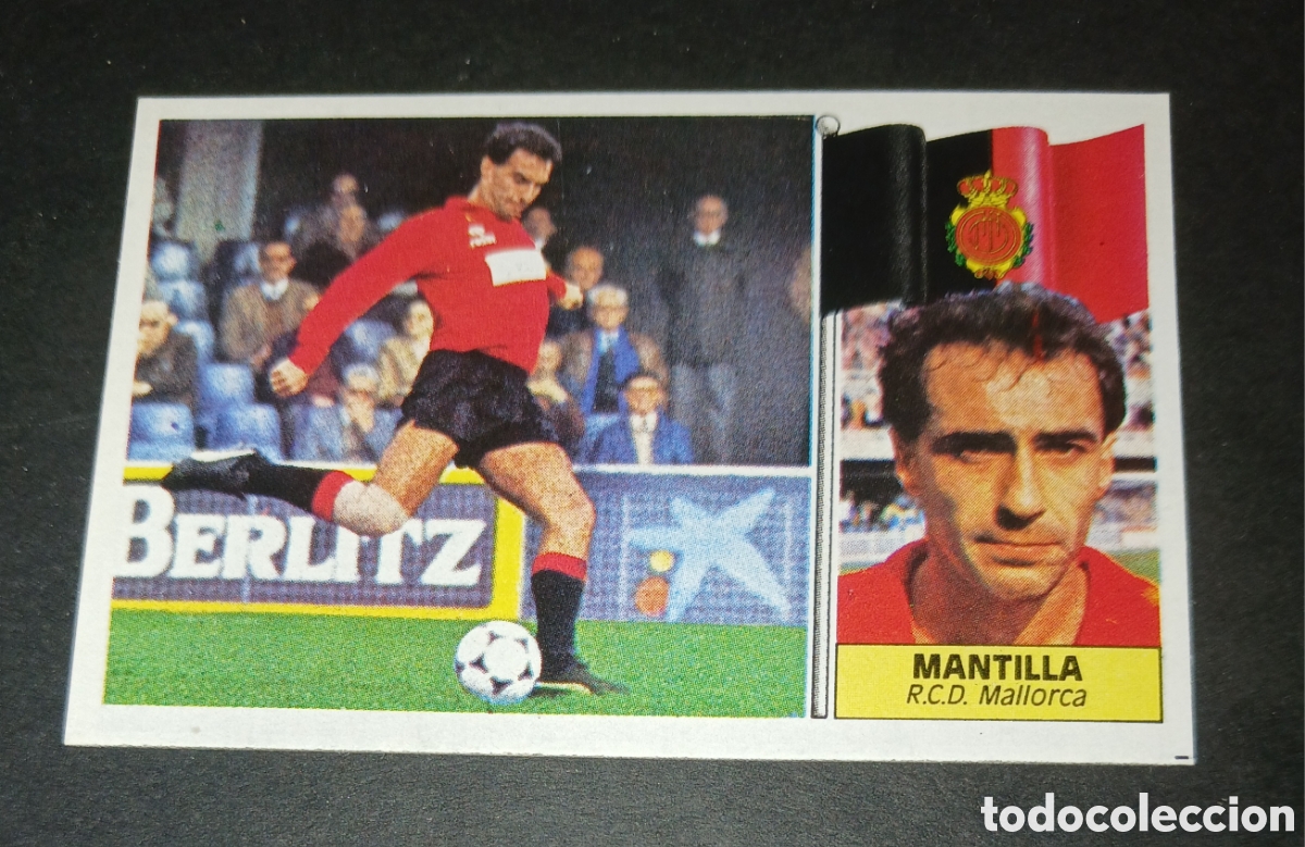 Cromos de f&uacute;tbol: Cromo Mantilla (RCD Mallorca) - Ediciones Este - Liga 1986/1987 (86/87) - Sin Pegar / Nunca Pegado