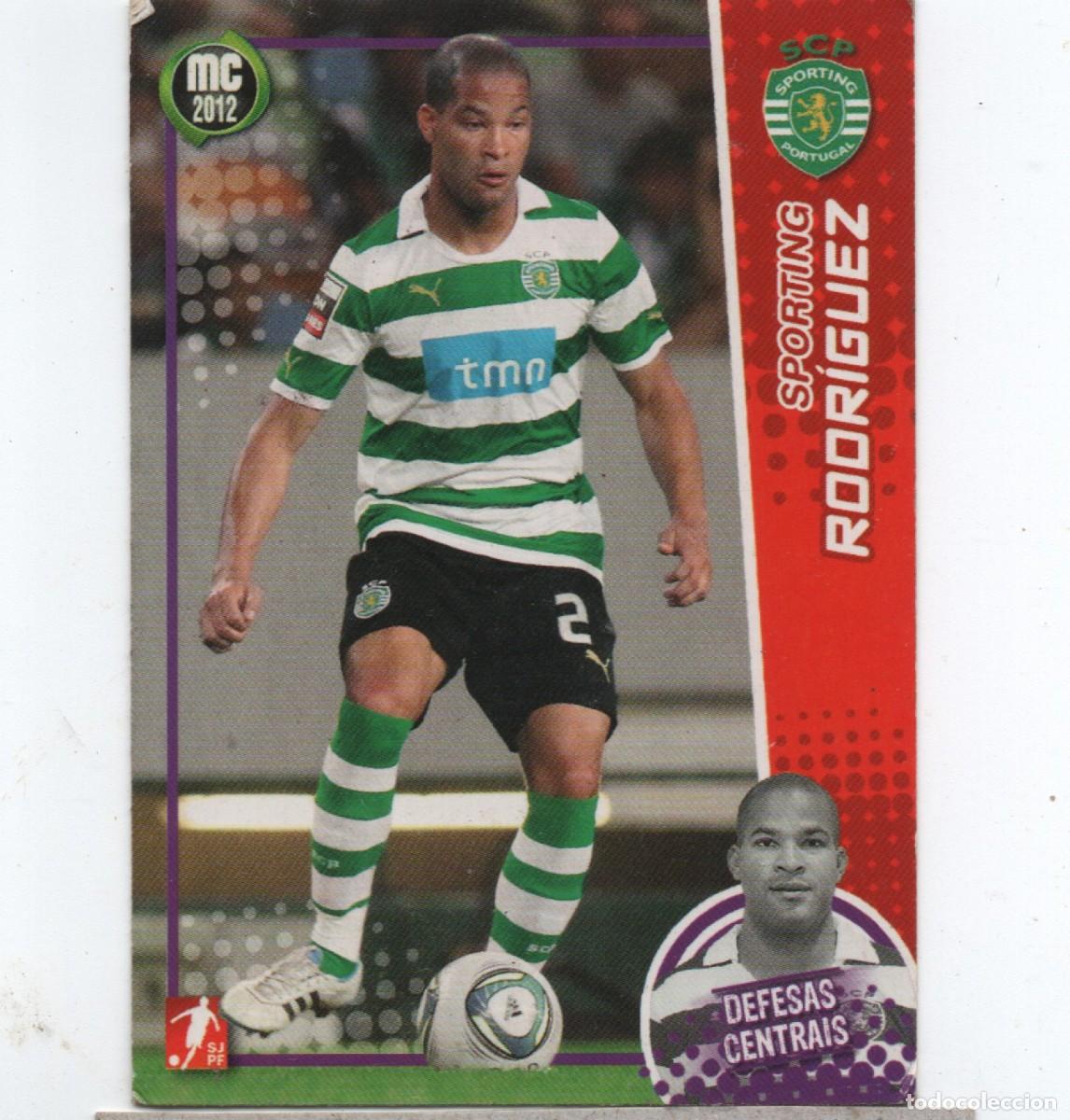 Football Stickers: PANINI MC2012 #44 RODR&Iacute;GUEZ SPORTING PORTUGAL, GOOD CONDITION