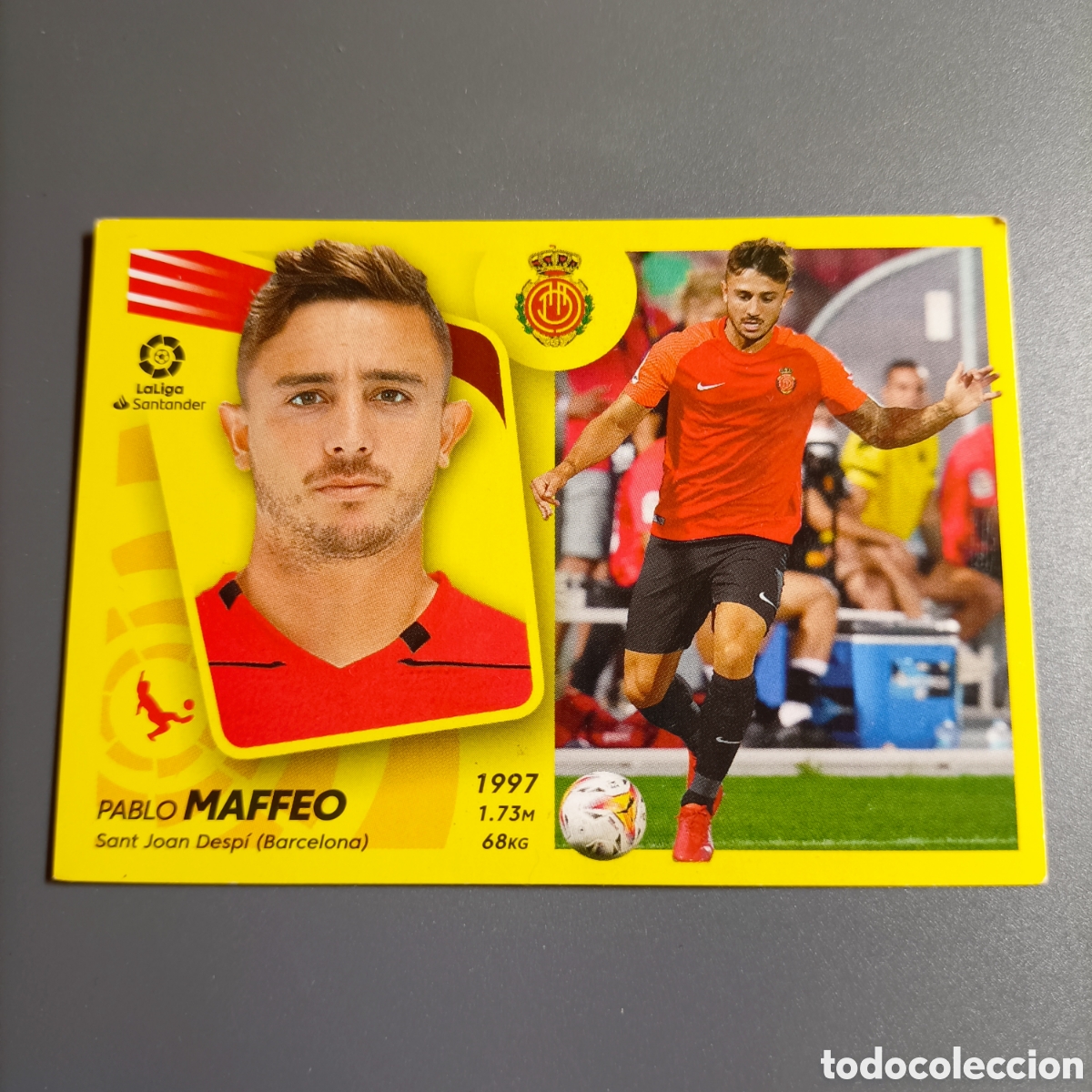 Cromos de f&uacute;tbol: STICKER PANINI. LIGA ESTE 2021-2022 (MALLORCA) №7 MAFFEO