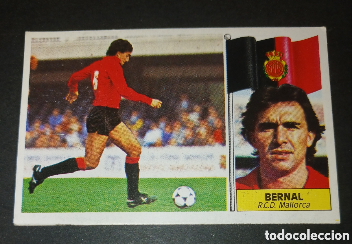 Cromos de f&uacute;tbol: Cromo Bernal (RCD Mallorca) - Ediciones Este - Liga 1986/1987 (86/87) - Sin Pegar / Nunca Pegado