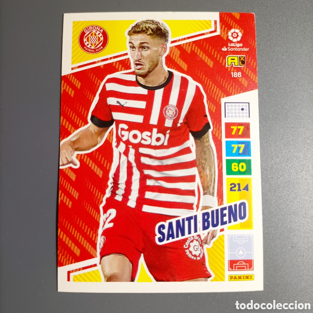 Cartes &agrave; collectionner de Football: ADRENALYN. LIGA 2022-2023 (GIRONA) №186 SANTI BUENO