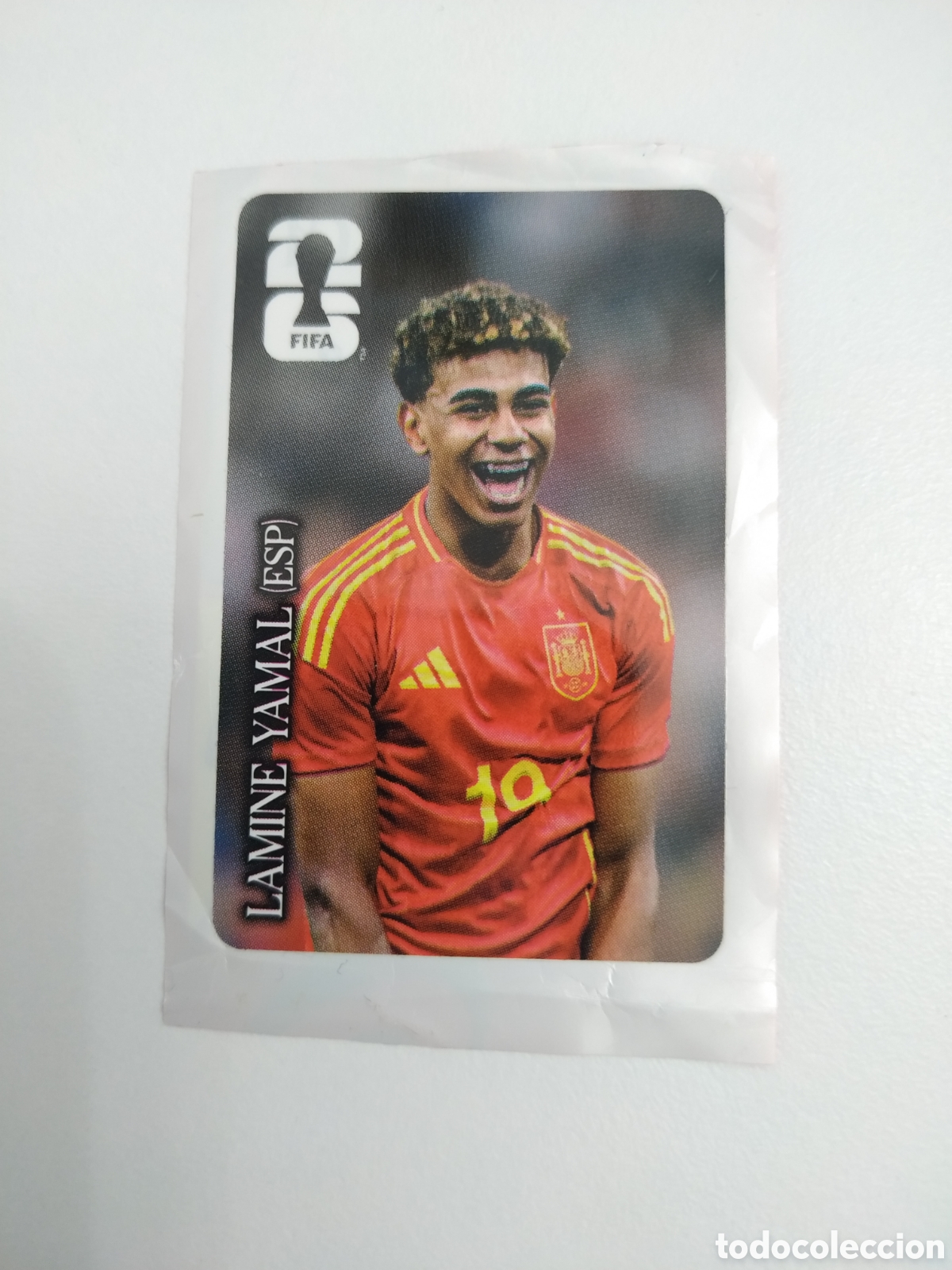 Cromos de f&uacute;tbol: LAMINE YAMAL ESPA&Ntilde;A LA ROJA COCA COLA COCACOLA PANINI FIFA MUNDIAL WORLD CUP 26 2026 STICKER