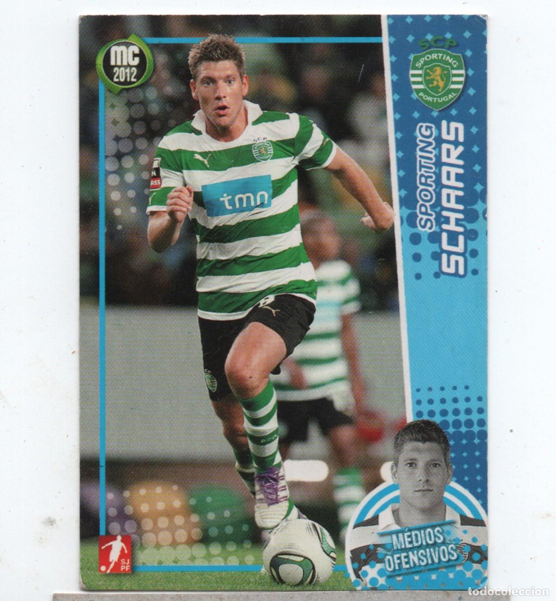 Cartes &agrave; collectionner de Football: PANINI MC2012 #81 SCHAARS, SPORTING PORTUGAL, GOOD CONDITION